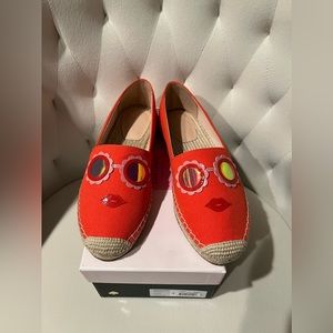 Kate Spade Grenada Glasses Espadrille NWB